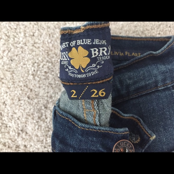 NWT Lucky Brand ‘Olivia Flare’ Jeans - Picture 3 of 5